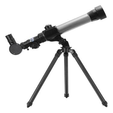 Imagem de Telescopio Astronomico Luneta Lunar Terrestre Kit Completo Tripe 40x R