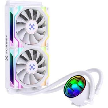 Imagem de Water Cooler Fortrek Breezy 240 mm Fan Duplo Branco F002