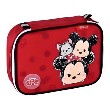 Imagem de Estojo Escolar Box Infantil Minnie Mouse TS24624 Tsum Tsum Cor:Vermelh