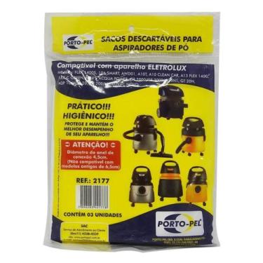 Imagem de Saco Descartável P/ Aspirador de Pó Ref. 2177 Portopel