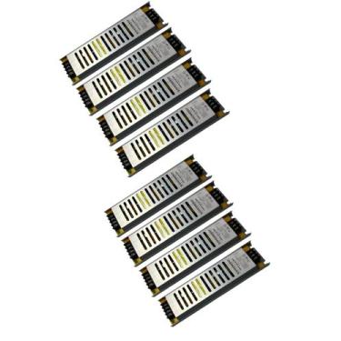Imagem de 8 Fontes Driver 12V 8A 96W para Fita LED IP40 - Save Energy