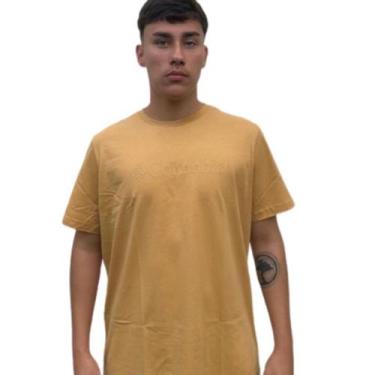 Imagem de Camiseta Columbia Masculina Basic Logo II Branded Shadow, P, Cúrcuma