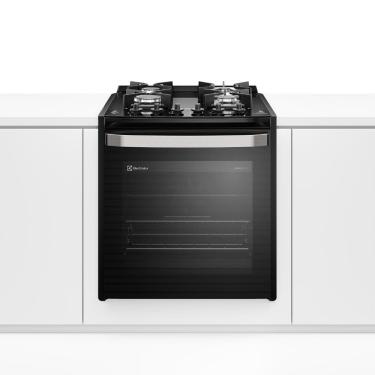Imagem de Fogão de Embutir 4 Bocas Electrolux Preto Experience Mesa Vidro, Grill e PerfectCook360...