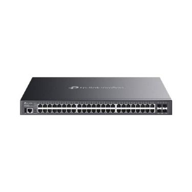 Imagem de Switch TPLink SG5452XMPP Gerenciável L3 48 Portas Gigabit POE Com 4 Sl