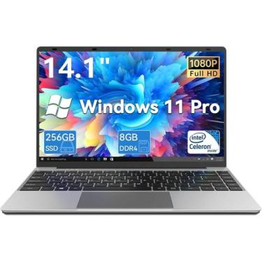 Imagem de Notebook Gezoon 14" 8 GB de RAM 256 GB SSD Intel Celeron Win11 Pro