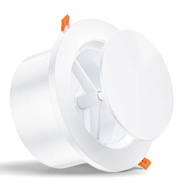 Imagem de Grade de Ventilação HG Power 4" em ABS com Tela de Malha Ajustável