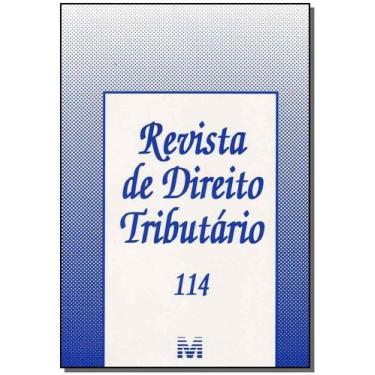 Imagem de Revista de direito tributario vol.114 - MALHEIROS EDITORES, 3