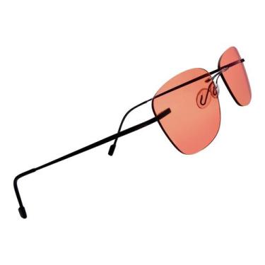 Imagem de Óculos BRADDELL OPTICS FL-41 com Lente Rosa Médio Grande