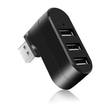 Imagem de Hub Usb 3 Portas Pc Notebook Portátil Gira 180 Knup Hb-t82 - Keedi