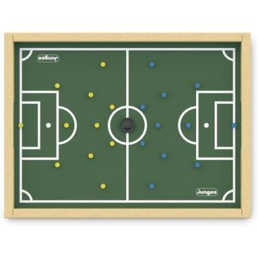 Imagem de Jogo Dedobol Peteleco Campo de Futebol Tabuleiro Brinquedo Esportivo -
