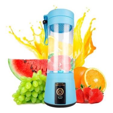 Imagem de Mini Liquidificador Portátil Shake Juice Cup Recarregavel - Lelong, Bi