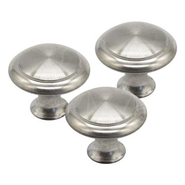 Imagem de 3 Pçs Puxador De Armário Móveis Gaveta Colonial 1 Furo 27mm