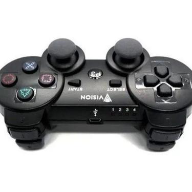Imagem de Controle Joystick Double Shock 3 Usb Ps3 Playstation Pc Cabo