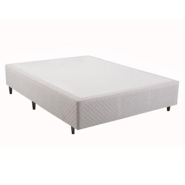 Imagem de Base para Cama Box Casal Idea (28x138x188) Branca