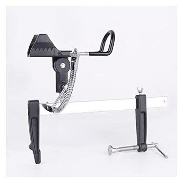 Imagem de Barraca de pesca O novo suporte do suporte da haste de pesca, tipo clipe de jangada multifuncional, ponte de pesca, suporte do mar haste de armação de barquinho de barquinho de barquinho de pesca univ