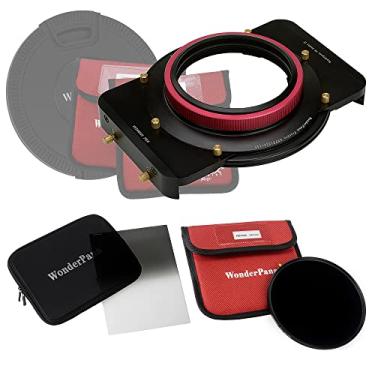 Imagem de Kit WonderPana FreeArc Essential ND1000 0.9HE - Suporte de filtro de núcleo, tampa da lente, 66 suportes, filtros ND ND1000 de 0,9 Hard Edge e 145mm ND1000 para lente Sony FE 12-24mm f/4 G E-Mount