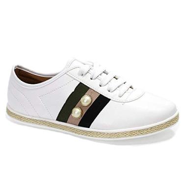 Imagem de Tênis feminino casual vizzano - 1233211 branco