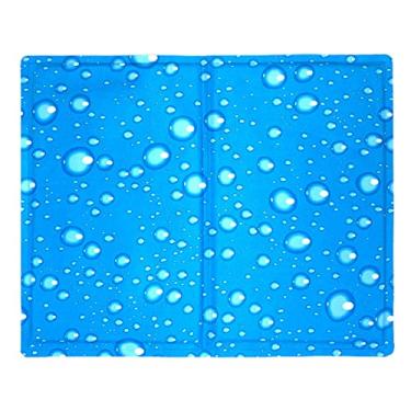 Imagem de Tapete de resfriamento para cães Almofadas de resfriamento para cães Assento de carro Almofada de resfriamento de gel ativado por pressão Tapete de resfriamento para cães Gelado de seda para animais de estimação Reutilizável Summer Pet Ice Cool Bed Summer Dog Cooling