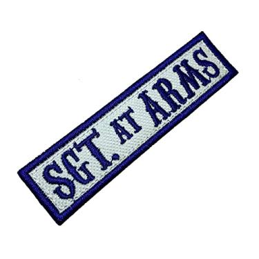 Imagem de NT0512T02 Sgt. at Arms Bordado Termo Adesivo ou Costura
