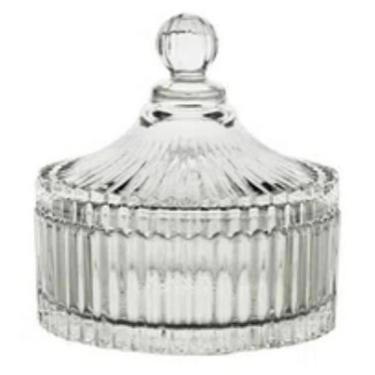 Imagem de Bomboniere De Vidro Carousel 10,5X13,5Cm