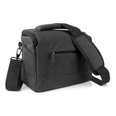 Imagem de Homesen Bolsa Para Câmera Slr/Dslr Gadget Bolsa Estofamento Ombro Bolsa De Transporte Acessório Estojo Preto