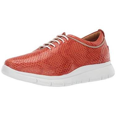 Imagem de MARC JOSEPH NEW YORK Mocassim feminino de couro Central Park extra leve, Cobra coral, 6.5