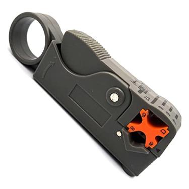 Imagem de Kiro&Seeu Ferramenta de decapagem de cabo coaxial RCA 2 peças para RG6, RG58, RG59/62 e RG174 RG11