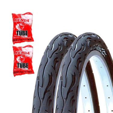 PNEU ARO 26X2.125 FLAME SLICK GRAU/WHEELING/DJ - Buxa Bikes Store