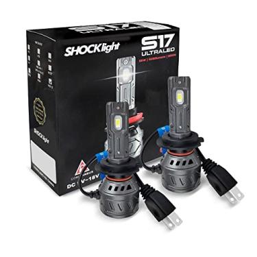 Imagem de Kit Lâmpadas Ultra Led H7 S17 Nano 6000k 5500 Lumens 55w Canbus