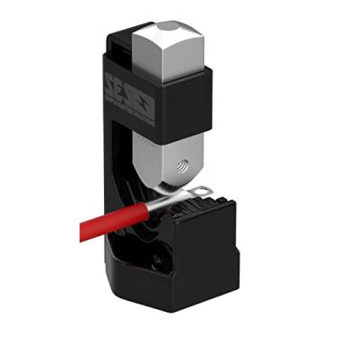 Imagem de Ferramenta de crimpagem de bateria de martelo para calibre de arame americano 8, 6, 4, 2, 1/0, 2/0 (AWG) fio e cabo