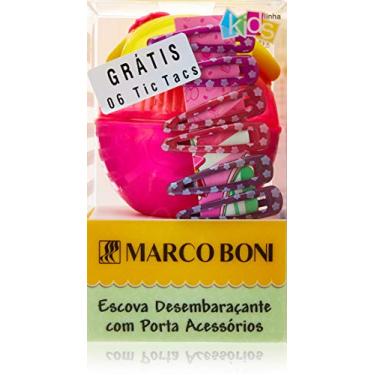 Imagem de Marco Boni Escova Desembaraçante Com Porta Acessórios Estrela 7315 Cores Sortidas 1 Unidade