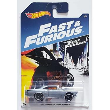 Imagem de Hot Wheels '70 Plymouth Road Runner, [Gray] Fast & Furious 3/8