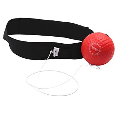 Imagem de #N/a Ball Headband Boxing Ball Punching Speed ​​Mma Boxing Equipment Punching for Exercise Women Men, Bola Vermelha 30g