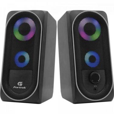 Imagem de Caixa de Som Multimídia Gamer BLACK HAWK RGB FORTREK G