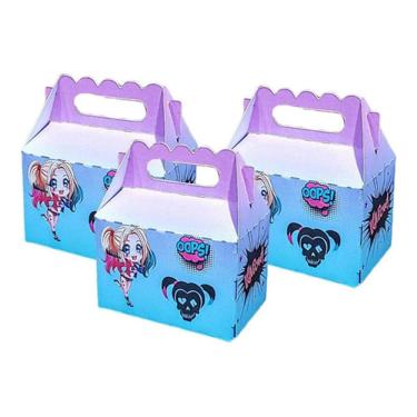 Imagem de Kit 50 Maletinhas Decoração Festa Tema Alerquina