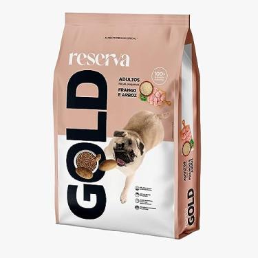 Imagem de Ração Reserva Gold para Cães Adultos Raças Pequenas Sabor Frango e Arroz 10,1kg