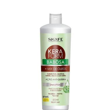 Imagem de Skafe Keraform Shampoo Babosa + Mix De Óleos Anti Quebra 500ml - Skafe