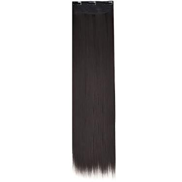Imagem de POPETPOP peruca de extensão de cabelo extensões de cabelo preto extensões de cabelo para mulheres peruca preta peruca feminina extensões de cabelo peruca natural pedaço de peruca grampo