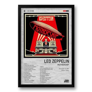 Imagem de Generico - Quadro lbum Spotify Mothership - Led Zeppelin - 40x60cm