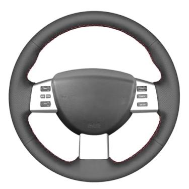 Imagem de Capa de volante, para Nissan Altima 2005-2009, personalize couro costurado à mão DIY