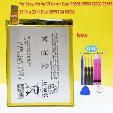 Imagem de Bateria para sony xperia c5 ultra/dual e5506 e5553 e5533 e5563 z3 plus z3 /dual e6553 z4 e6533