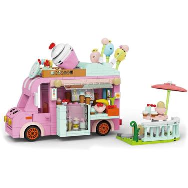 Imagem de Brinquedo infantil de blocos de construção para meninas - Marca geral