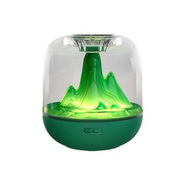 Imagem de Umidificador 1000 ml Silencioso Quarto Grande Umidificador de Nevoeiro Quarto Ar Condicionado Pequena Máquina de Aromaterapia, Desligamento Inteligente Humidificador de Névoa Fria (Cor: Verde)