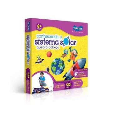 Imagem de Quebra-Cabeça Conhecendo O Sistema Solar 120 Peças - Toyster - Toyster