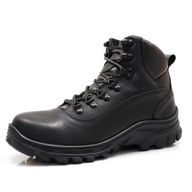 Imagem de Bota Masculina Épico Adventure Coturno Cano Curto Sola Resistente Confortável Preto  masculino