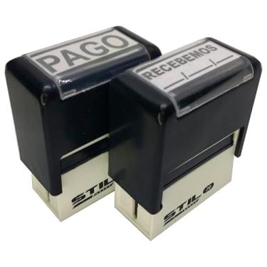 Imagem de CARIMBOS AUTOMÁTICOS STILO 20 - PAGO/RECEBEMOS
