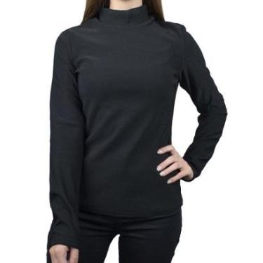 Imagem de Blusa Feminina Facinelli By Mooncity Térmica Preta - 670309-Feminino