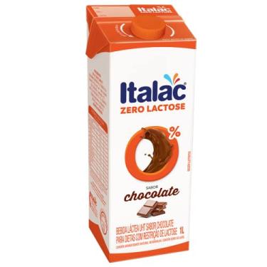 Imagem de ITALAC Bebida Láctea Uht Chocolate Zero Lactose 1L