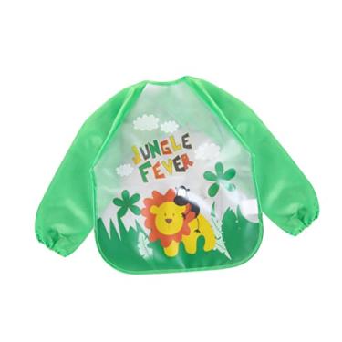 Imagem de Babadores Impermeáveis Babador De Bebê Avental Infantil Avental De Bebê Babador Impermeável Babador De Pintura Infantil Criança Pequena Tridimensional Curativo Reverso