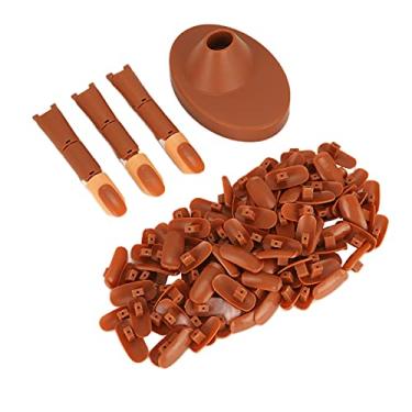 Imagem de Manequim de Dedo para Unhas Falsas, Flexível e Dobrável, para Prática de Arte Em Unhas Com Base, Ideal para Design de Unhas DIY (abdômen)